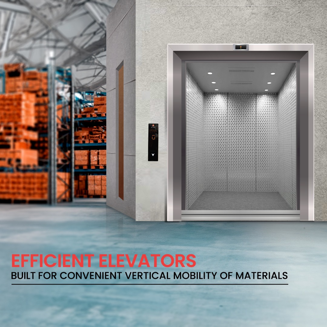 ECE Goods / Freight / Cargo Elevators -Redefining Vertical Mobility for Industrial Buildings and Warehouses